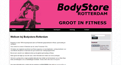 Desktop Screenshot of bodystore-rotterdam.nl
